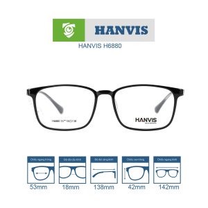 Gọng kính HANVIS H6880