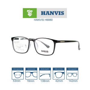 Gọng kính HANVIS H6880