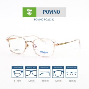 Gọng kính POVINO PO22752