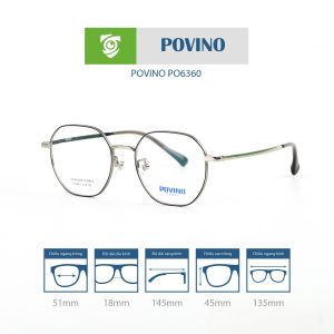 Gọng kính POVINO PO6360