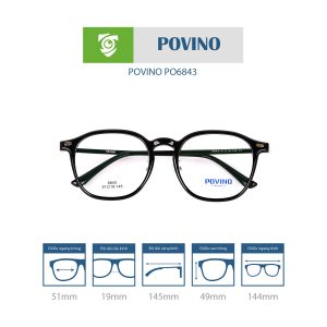 Gọng kính POVINO PO6843
