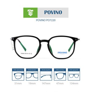 Gọng kính POVINO PO7220