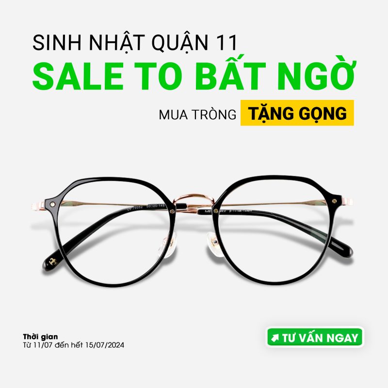 sinh nhật Mắt Kính Tâm Đức Quận 11