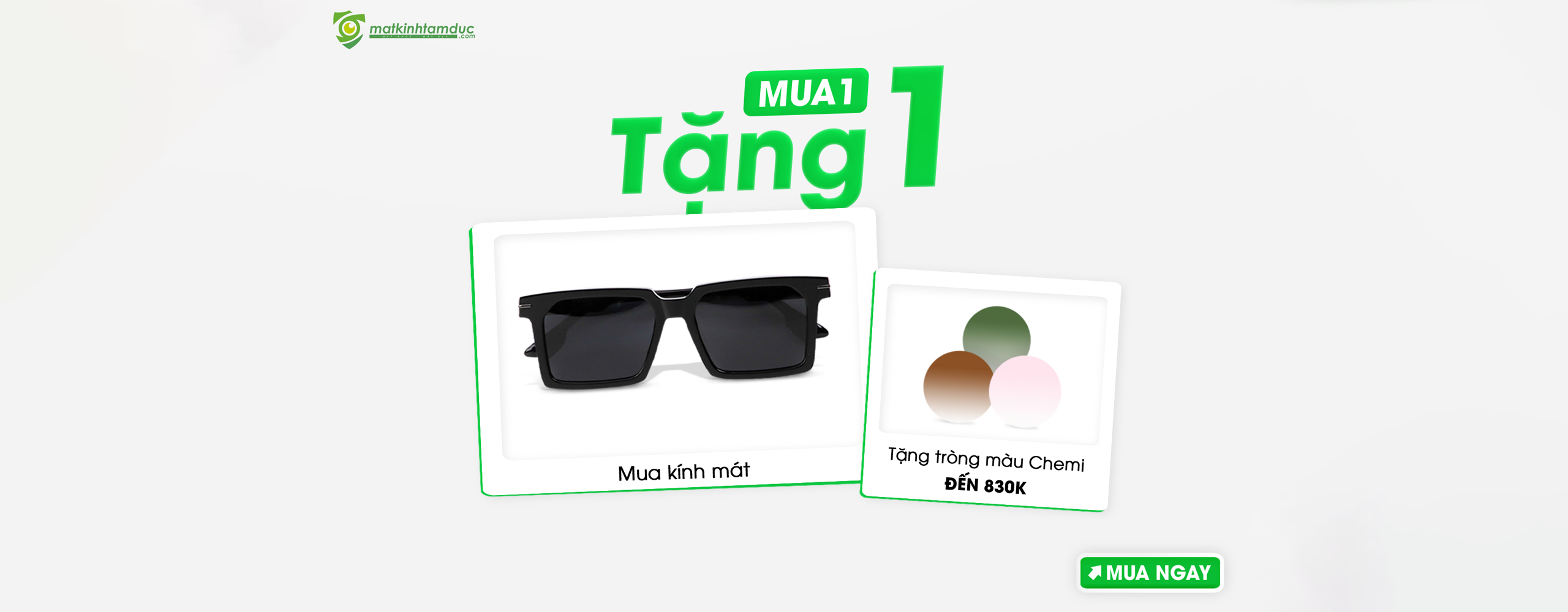 New Season – New Summer | Mua Gọng Kính Mát, Nhận Ngay Quà Tặng Hè Cực Chất