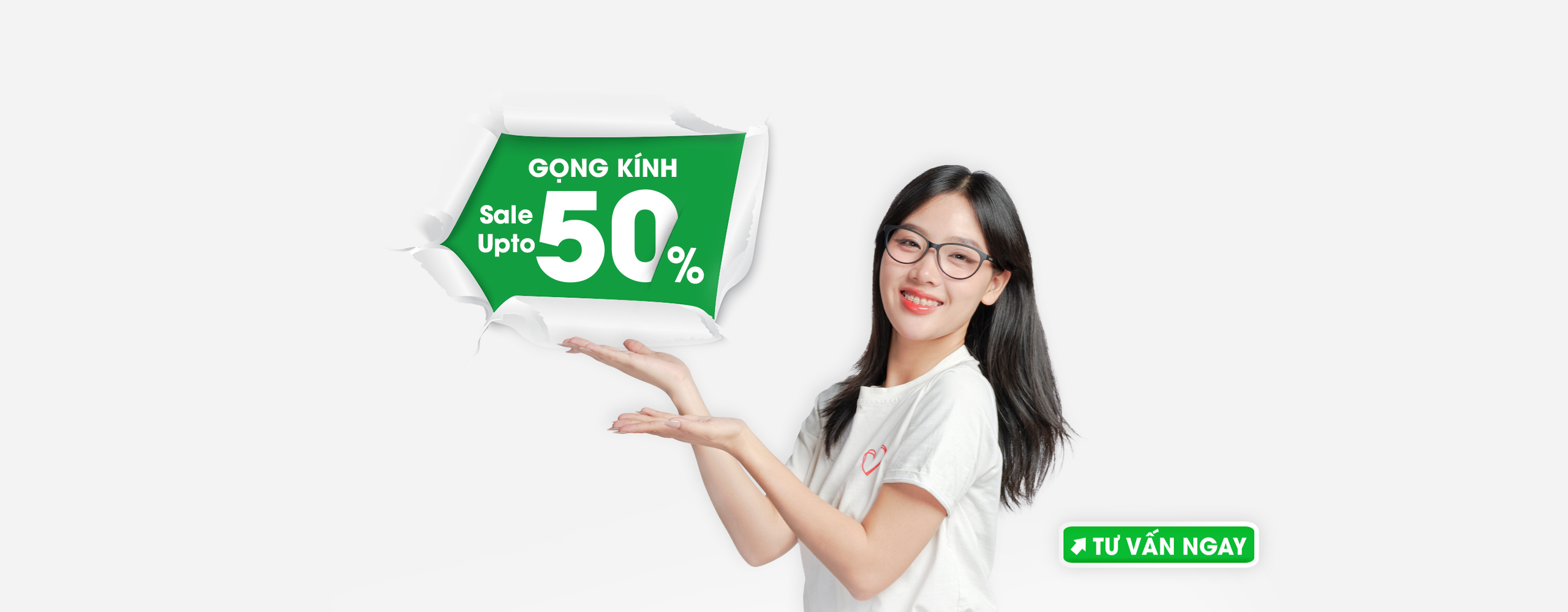Khám Phá Chương Trình Khuyến Mãi: SALE UPTO 50% Gọng Kính – 20% Tròng Kính