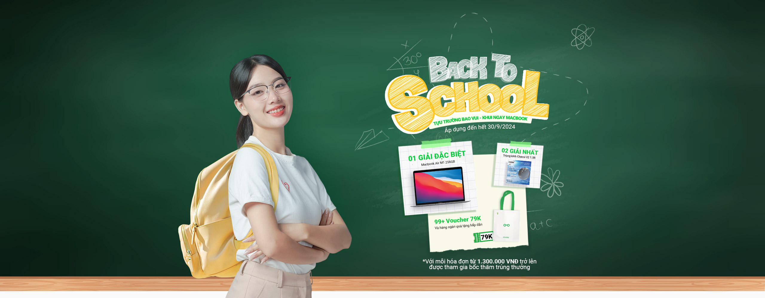 [BACK TO SCHOOL] Tựu trường bao vui – Khui ngay Macbook