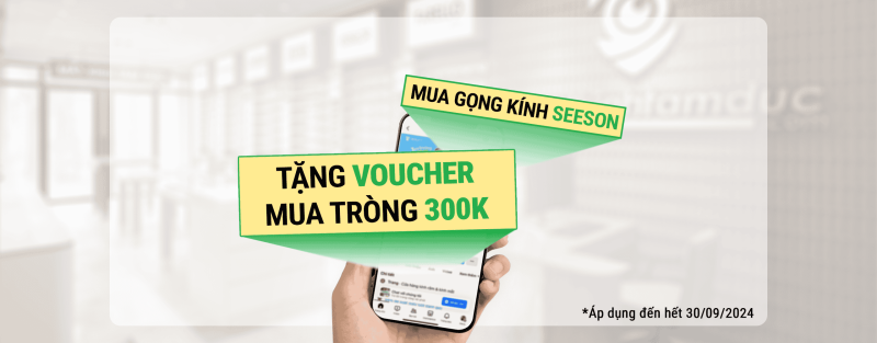 Mua kính tặng tròng tại Mắt Kính Tâm Đức