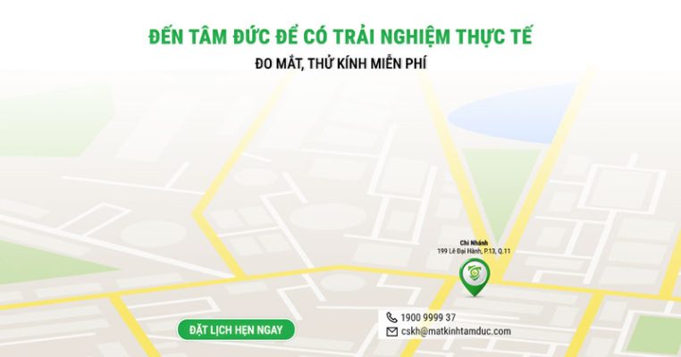 Địa cửa hàng mắt kính quận 11 cửa Tâm Đức