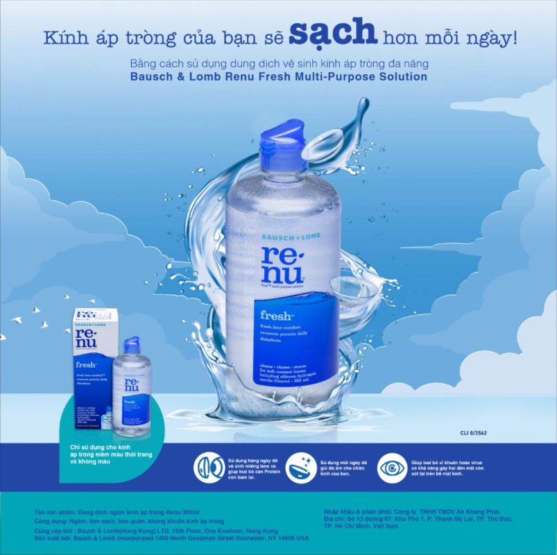 Dung dịch ngâm Renu Fresh