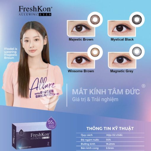 FreshKon Alluring Eyes 3 tháng