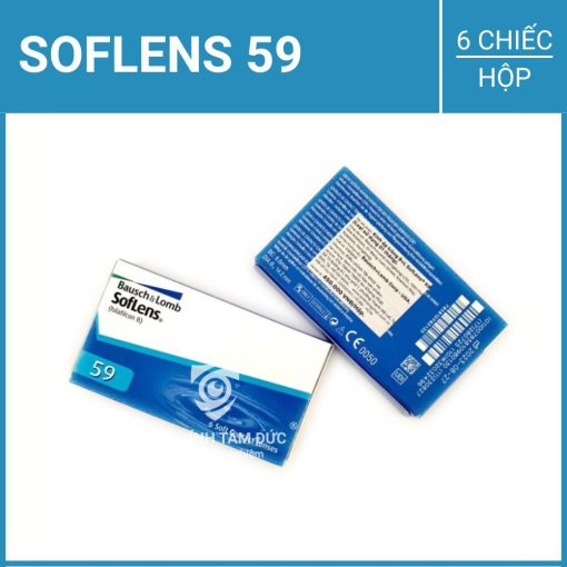 Soflens 59 1 tháng (6 chiếc/hộp)