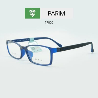 Gọng kính PARIM 17820 C2 - màu xanh đen - size L - hình sản phẩm mặt bên