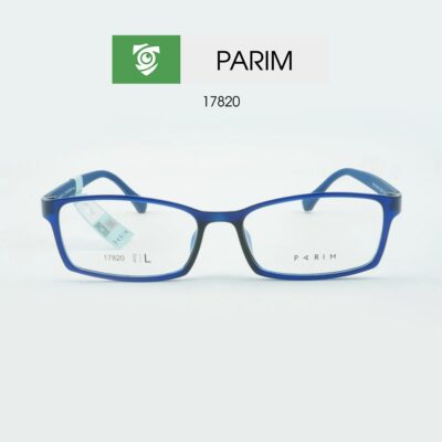 Gọng kính PARIM 17820 C2 - màu xanh đen - size L - hình sản phẩm mặt trước 
