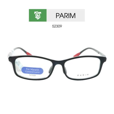 Gọng kính trẻ em PARIM 52309 B1 - màu đen - dành cho trẻ em - ảnh chụp mặt trước sản phẩm