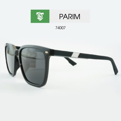 Kính mát PARIM 74007 - màu ĐEN BÓNG - hình chụp mặt bên sản phẩm