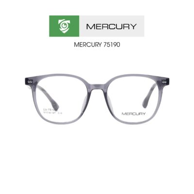Gọng kính Mercury LV75190 CG - màu xám - gọng kính vuông - ảnh chụp mặt trước sản phẩm