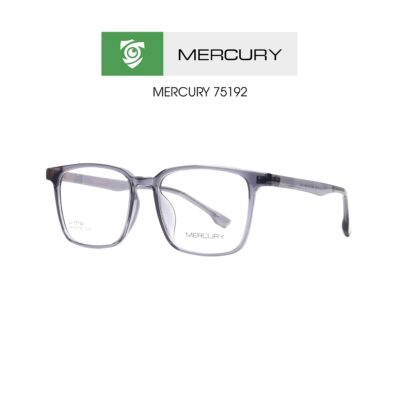 Gọng kính Mercury LV75192 CG - màu xám - gọng kính vuông - ảnh chụp mặt bên sản phẩm