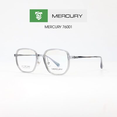 Gọng kính MERCURY LV76001 CJ5 - màu xám - loại gọng đa giác - hình chụp mặt bên sản phẩm