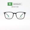 Gọng kính MERCURY 87278 C17 - gọng vuông LỚN - màu xám - hình mặt trước sản phẩm