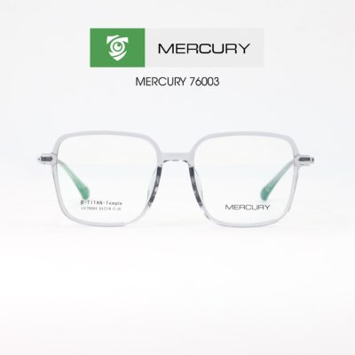 Gọng kính MERCURY LV76003 CJ5 - gọng kính vuông - màu xám - hình mặt trước sản phẩm