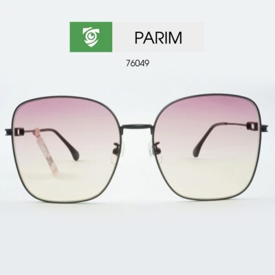 Kính mát PARIM 76049 - màu đen vàng hồng - ảnh chụp mặt trước sản phẩm