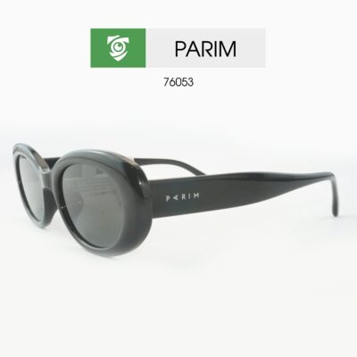 Kính mát PARIM 76053 B1SPR - màu đen - kiểu mắt mèo - hình chụp mặt bên sản phẩm