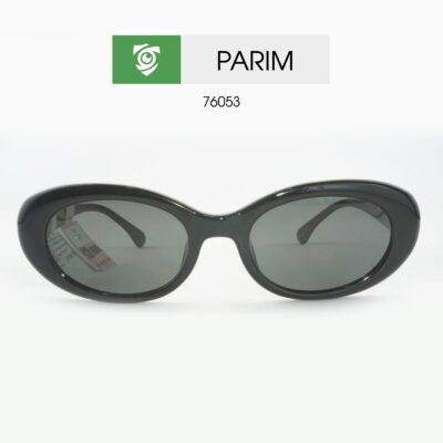 Kính mát PARIM 76053 B1SPR - màu đen - kiểu mắt mèo - hình chụp mặt trước sản phẩm