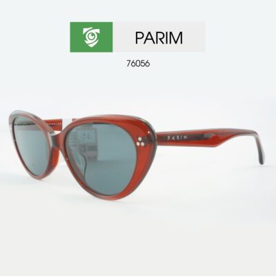 Kính mát PARIM 76056 - ĐỎ - gọng kính mắt mèo - hình chụp mặt bên sản phẩm