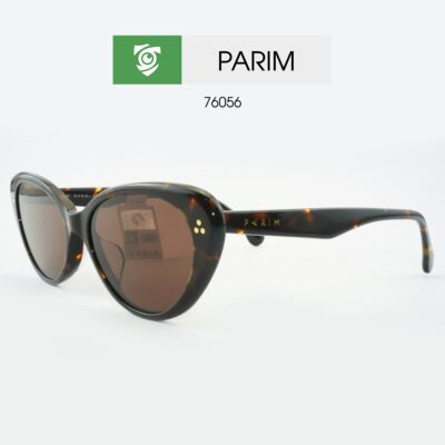 Kính mát PARIM 76056 - màu đen - gọng kính mắt mèo - hình chụp mặt bên sản phẩm