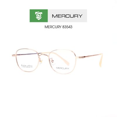 Gọng kính MERCURY LV83543 C1 - gọng kính oval - màu hồng - hình mặt bên sản phẩm