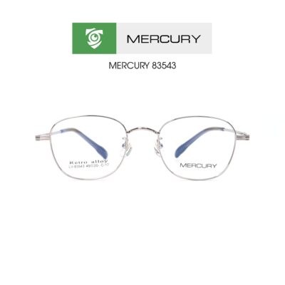 Gọng kính MERCURY LV83543 C17 - gọng kính oval - màu xám - hình mặt trước sản phẩm