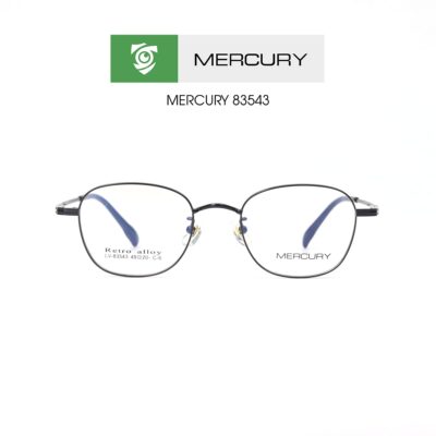Gọng kính MERCURY LV83543 C6 - gọng kính oval - màu đen - hình mặt trước sản phẩm
