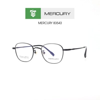 Gọng kính MERCURY LV83543 C6 - gọng kính oval - màu đen - hình mặt bên sản phẩm