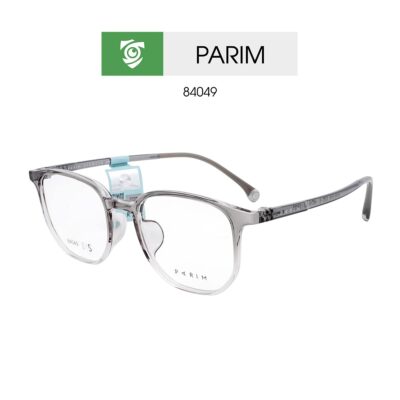 Gọng kính PARIM 84049 S1W - màu xám ombre - size S - ảnh chụp mặt bên sản phẩm