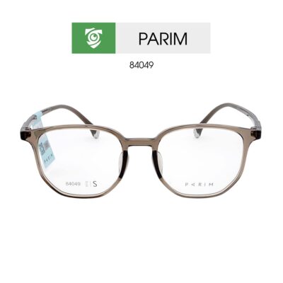 Gọng kính PARIM 84049 T1 - màu NÂU - size S - ảnh chụp mặt trước sản phẩm