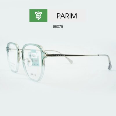 Gọng kính PARIM 85075 N1G - màu XANH LÁ OMBRE - size L - hình chụp mặt bên sản phẩm