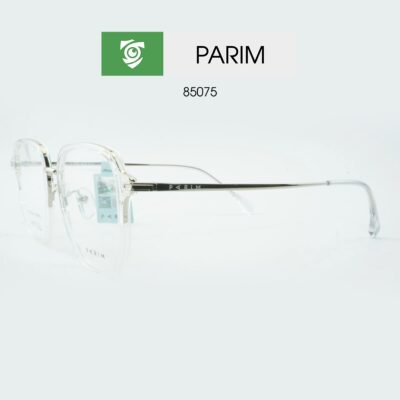 Gọng kính PARIM 85075 N1W - màu TRẮNG - size L - hình chụp mặt BÊN sản phẩm