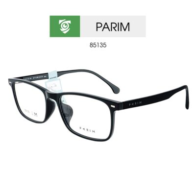 Gọng kính PARIM 85135 B1 - màu đen bóng - Size M - ảnh chụp mặt bên sản phẩm