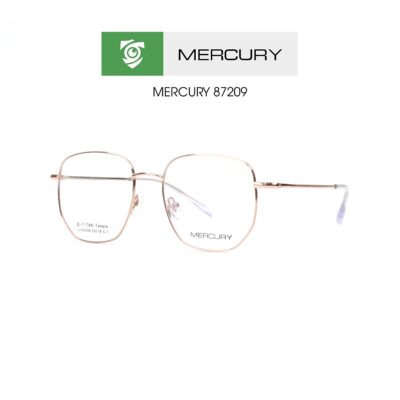 Gọng kính MERCURY LV87209 C1 - gọng kính vuông - màu vàng - hình mặt bên sản phẩm
