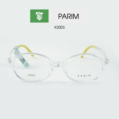 Gọng kính PARIM K3003 W1 - màu trắng - chất liệu nhựa - hình chụp mặt trước sản phẩm