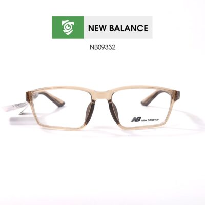 Gọng New Balance NB09332 C04 - màu nâu trà - gọng kính chữ nhật - ảnh mặt trước sản phẩm