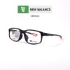Gọng kính NEW BALANCE NB09365 C01 - màu đen - khung kính chữ nhật - hình chụp mặt bên sản phẩm