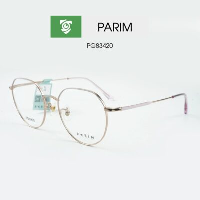 Gọng kính PARIM PG83420 K2 - màu Tím Hồng - ảnh chụp mặt bên sản phẩm