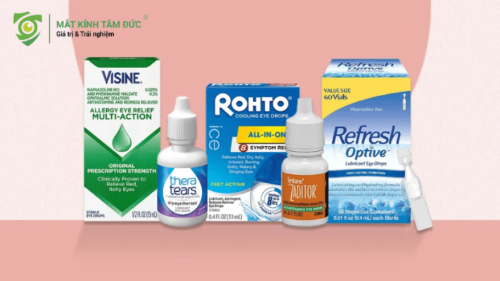 Đa dạng loại thuốc nhỏ mắt giảm độ cận và cách chọn nước nhỏ mắt phù hợp với nhu cầu