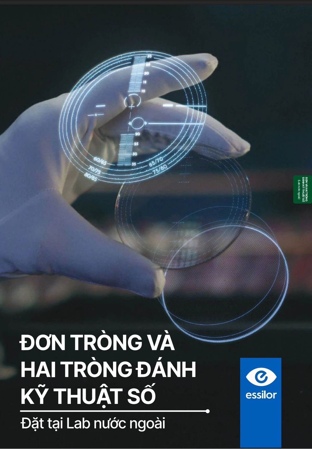Khám phá tròng kính đơn tròng Essilor đánh kỹ thuật số váng phủ Crizal Rock – công nghệ tiên tiến giúp tối ưu thị lực, hạn chế chói lóa, chống bám bụi, bảo vệ mắt hoàn hảo cho người dùng hiện đại.