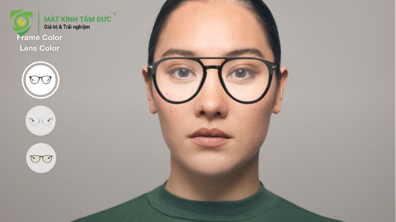 App chọn kính GlassOn