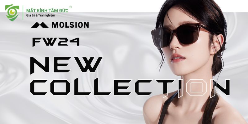 Mắt Kính, gọng kính Molsion thời thượng, chính hãng tại Mắt kính Tâm Đức
