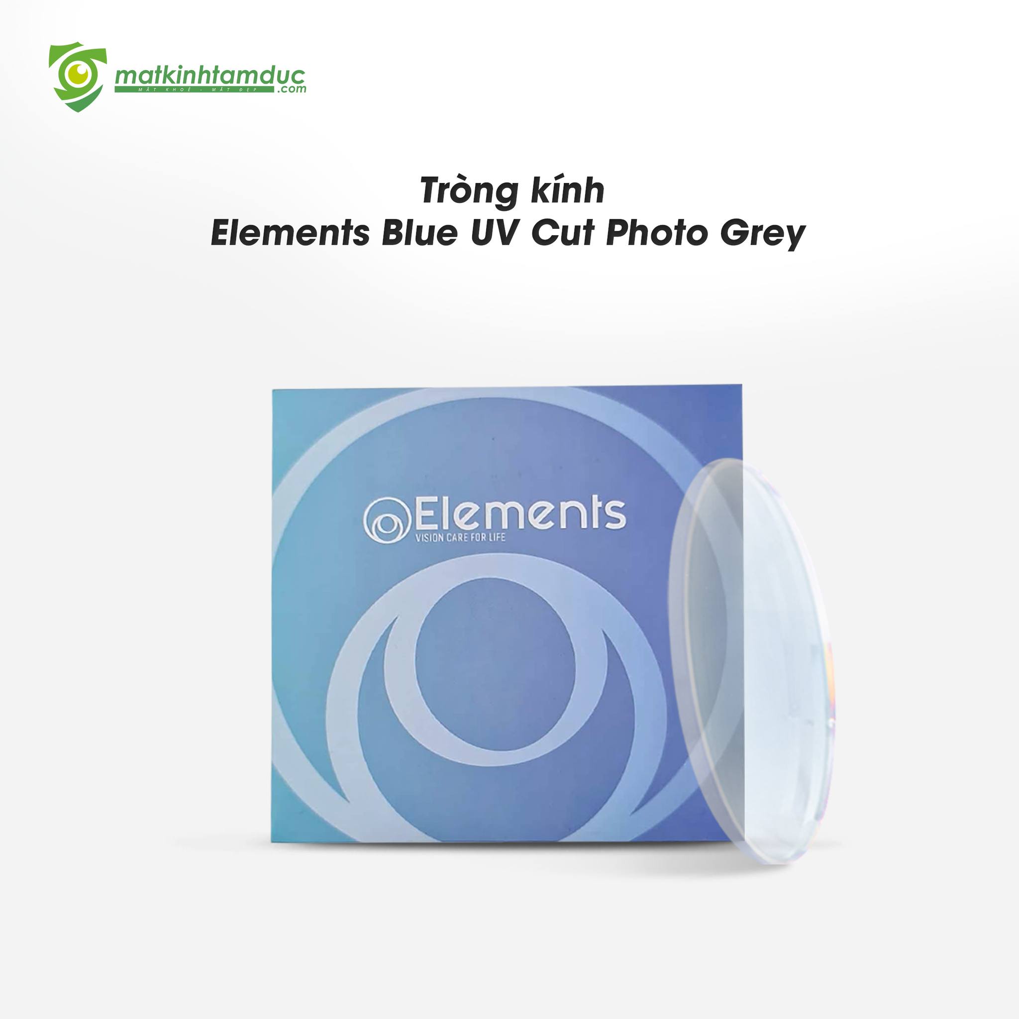 Elements là dòng tròng kính hiện đại tích hợp khả năng chống ánh sáng xanh và lớp phủ ngăn đọng hơi nước hiệu quả. Đây là dòng tròng kính "đa năng" tích hợp đầy đủ các tính năng bảo vệ cần thiết.