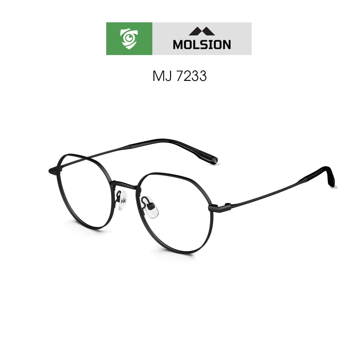 Khuôn mặt dà nên chọn các gọng kính Molsion bản to, gọng dáng Wayfarer hoặc kính có chiều dọc lớn