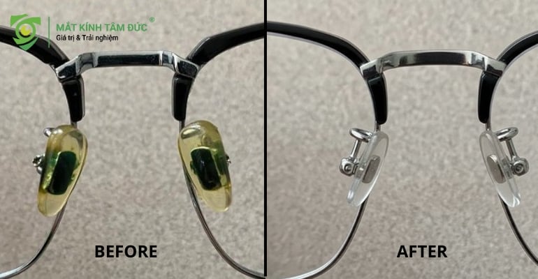 Khi nào nên thay miếng đệm mũi kính và 5 dấu hiệu bị lão hóa?